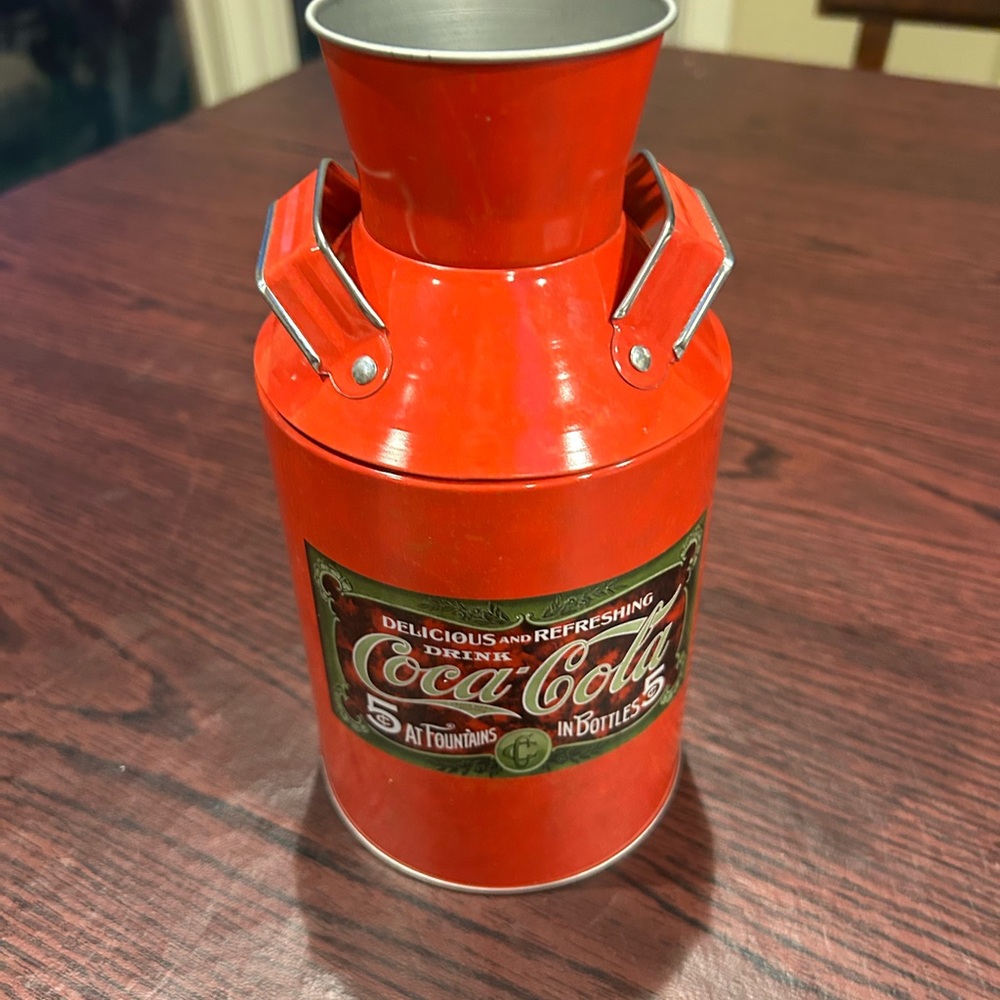 Coca Cola Red Bar Accessory Canister
